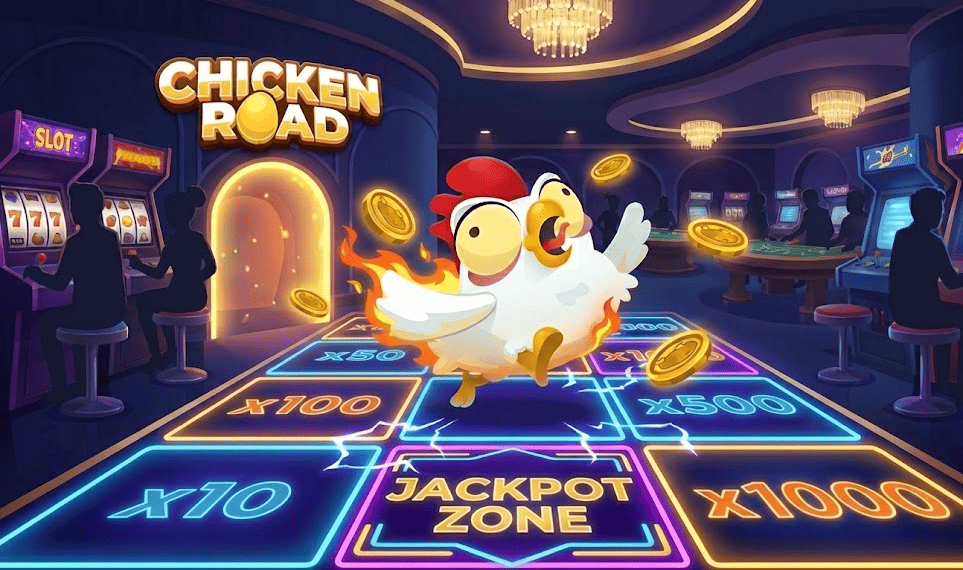 Chicken Road India Game Illustration